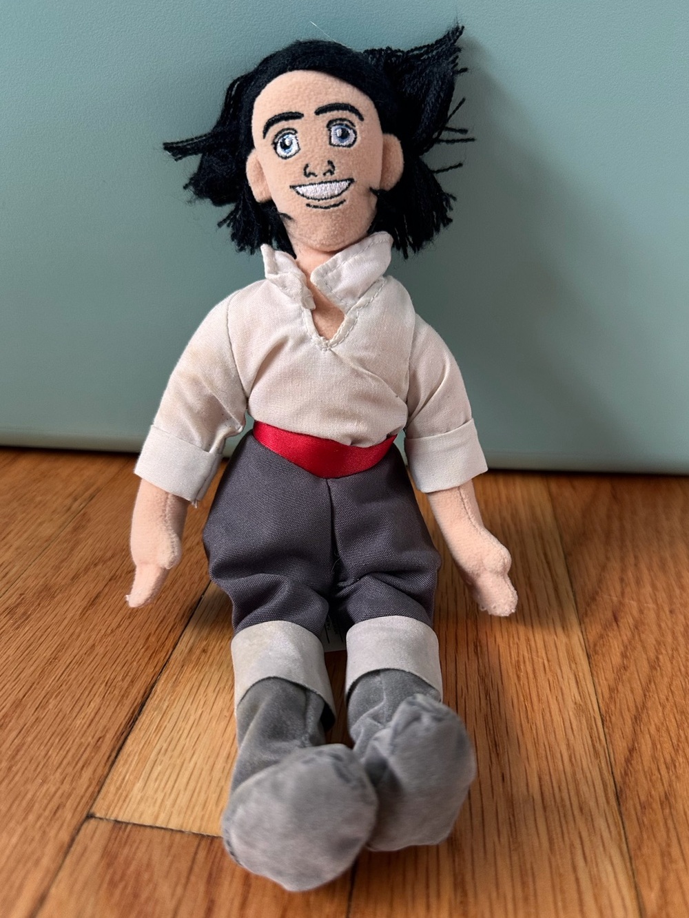 Vintage Walt Disney Company 1990’s Prince Eric The Little Mermaid Plush Doll 9”